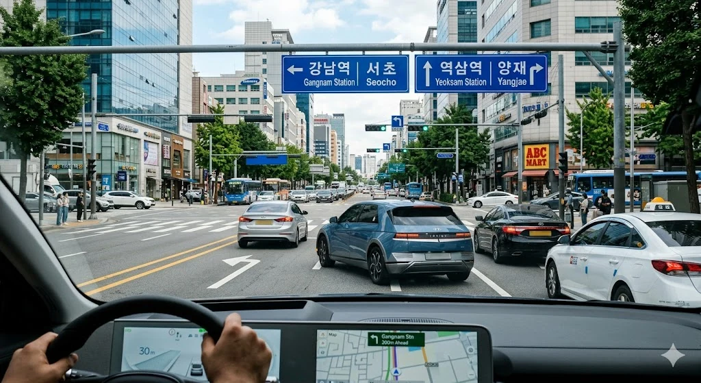 시내 도로주행과 주차 연습